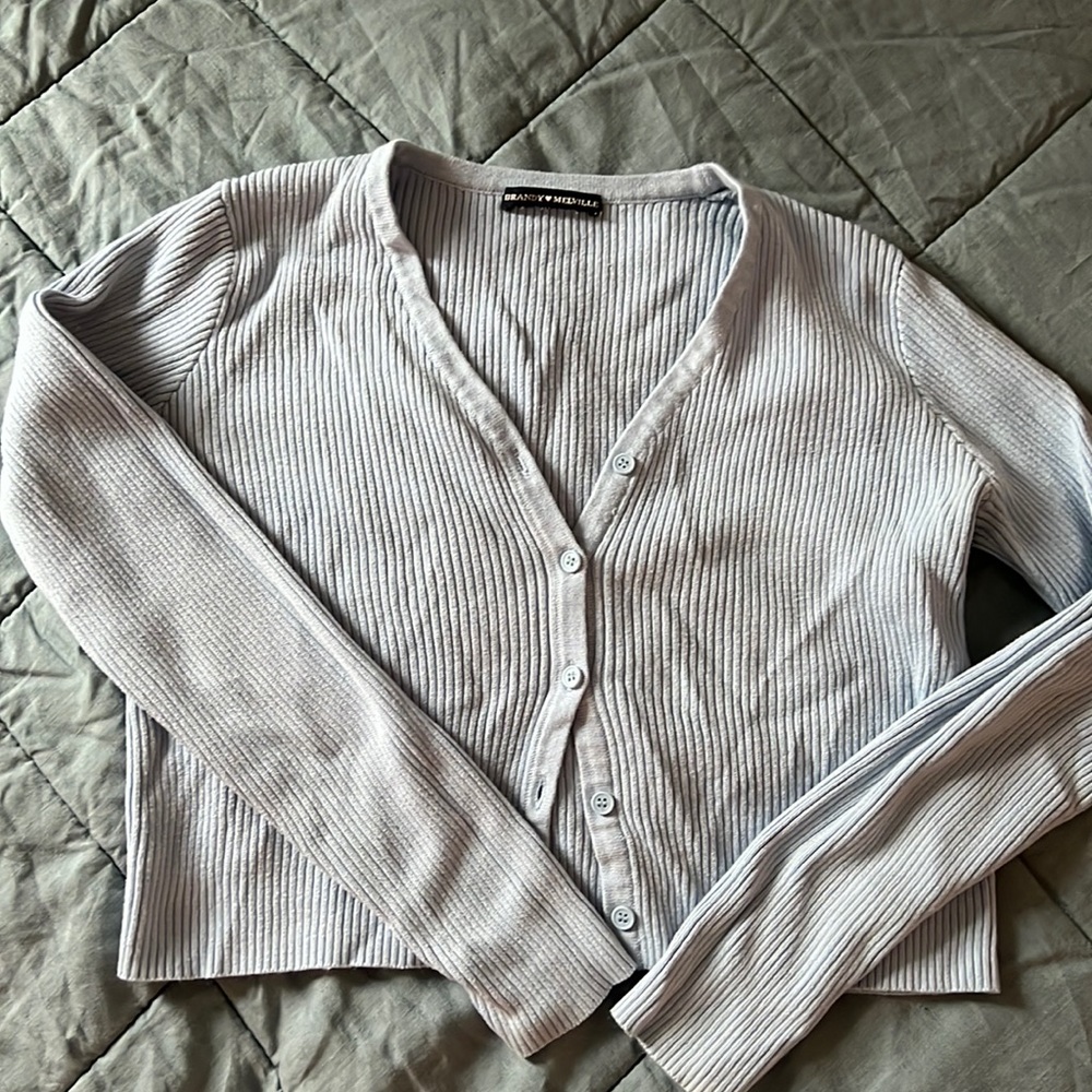 Brandy Melville rubbed cardigan